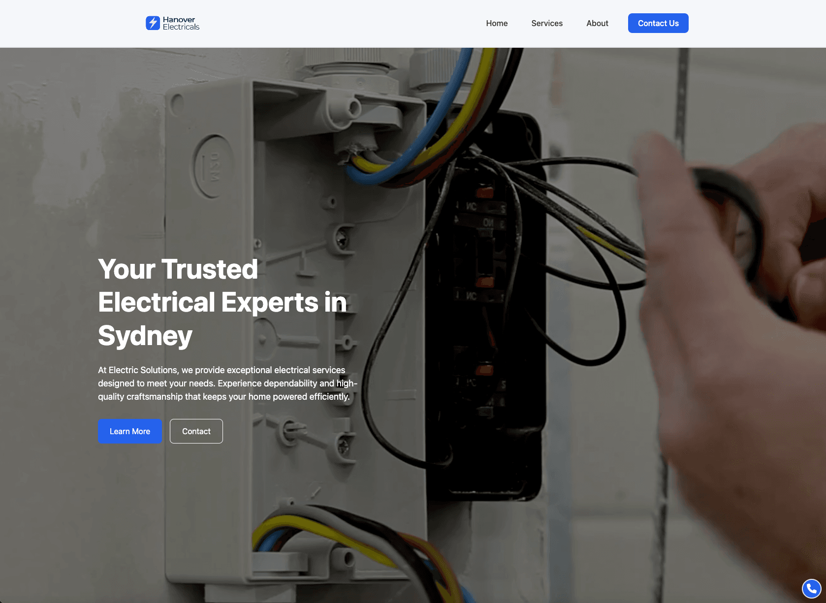 HVAC Service Website