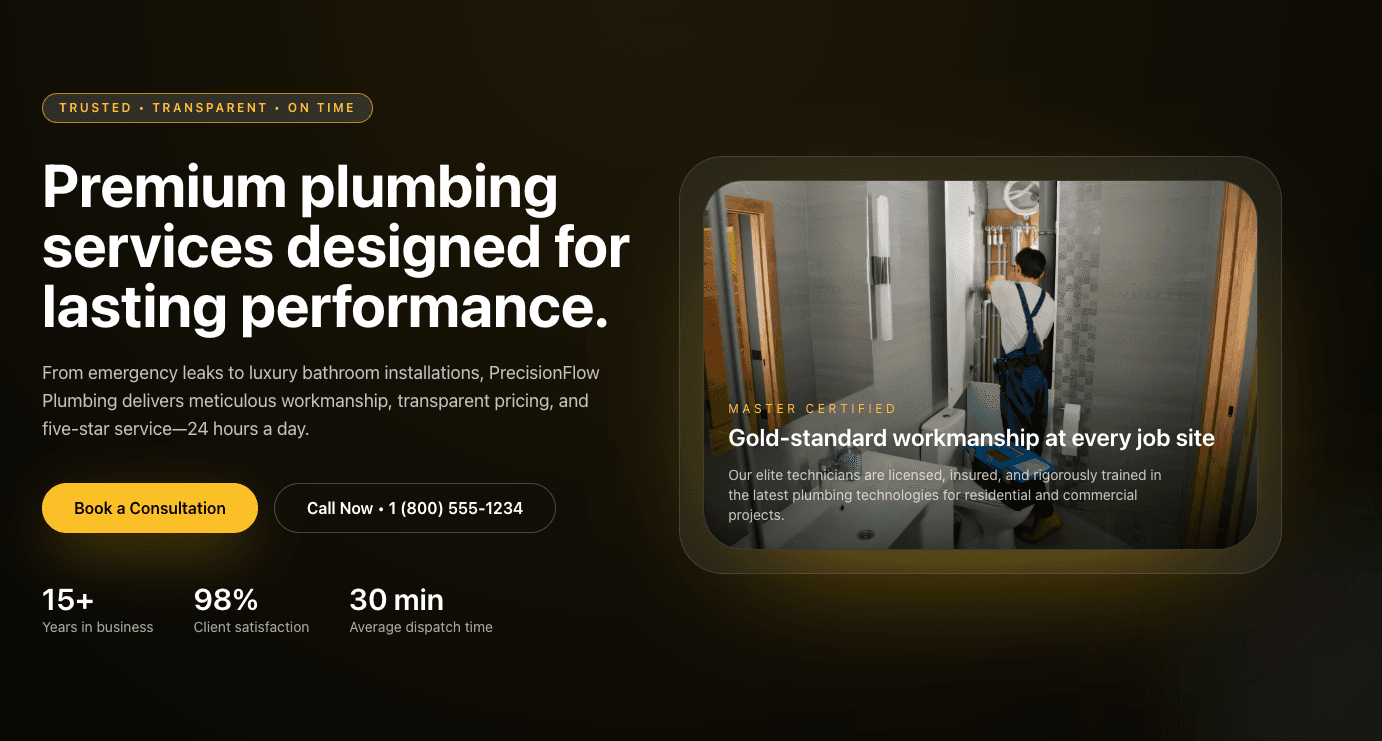 Tradie working onsite