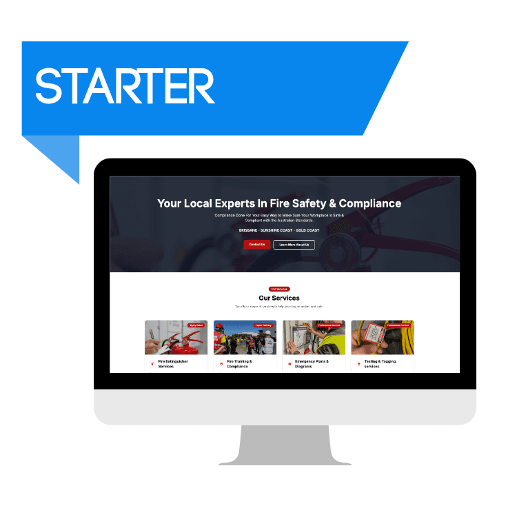 Starter Tradie Website service illustration