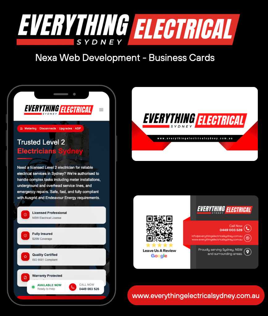 Tradie Website Design Showcase