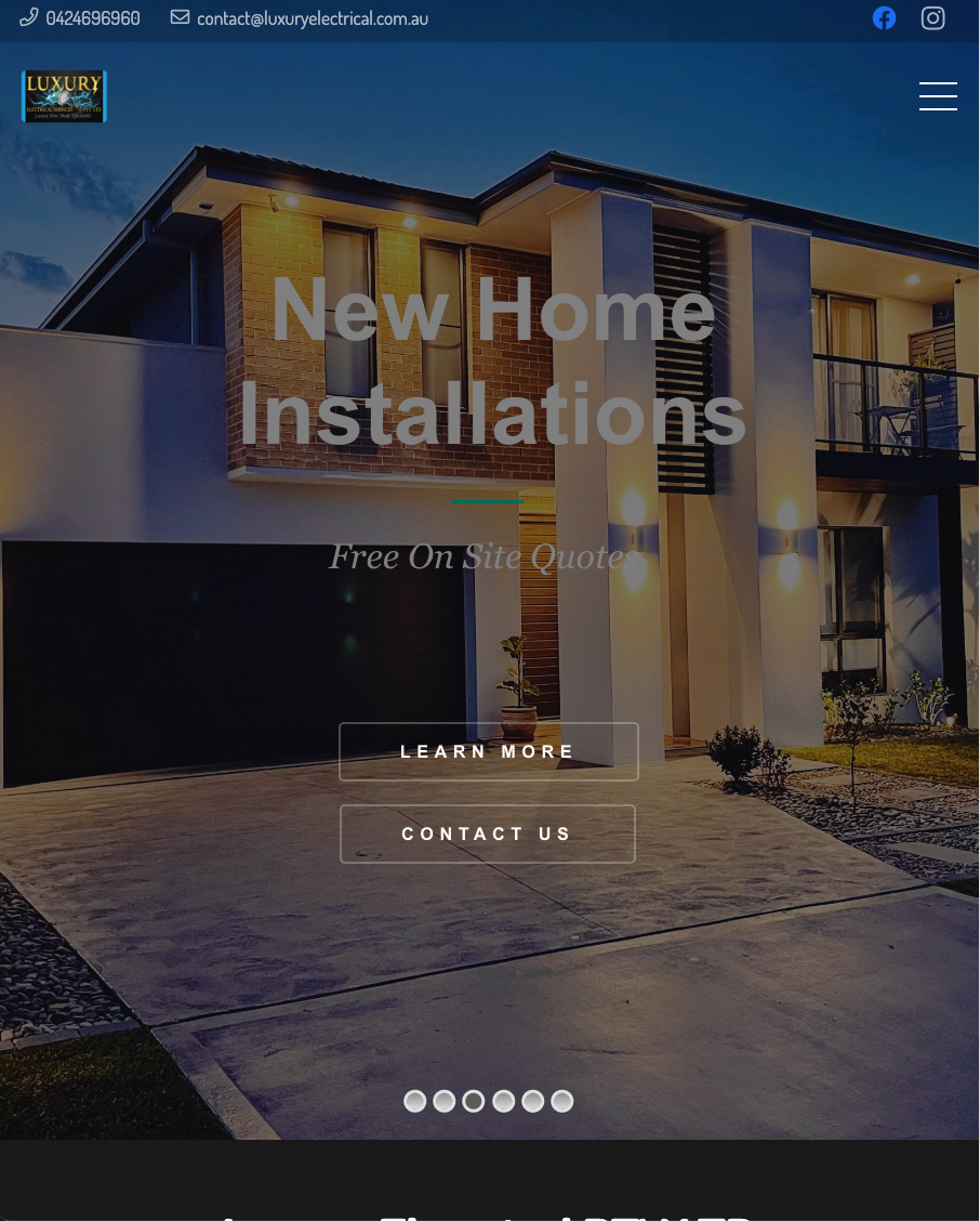 Construction Company Website
